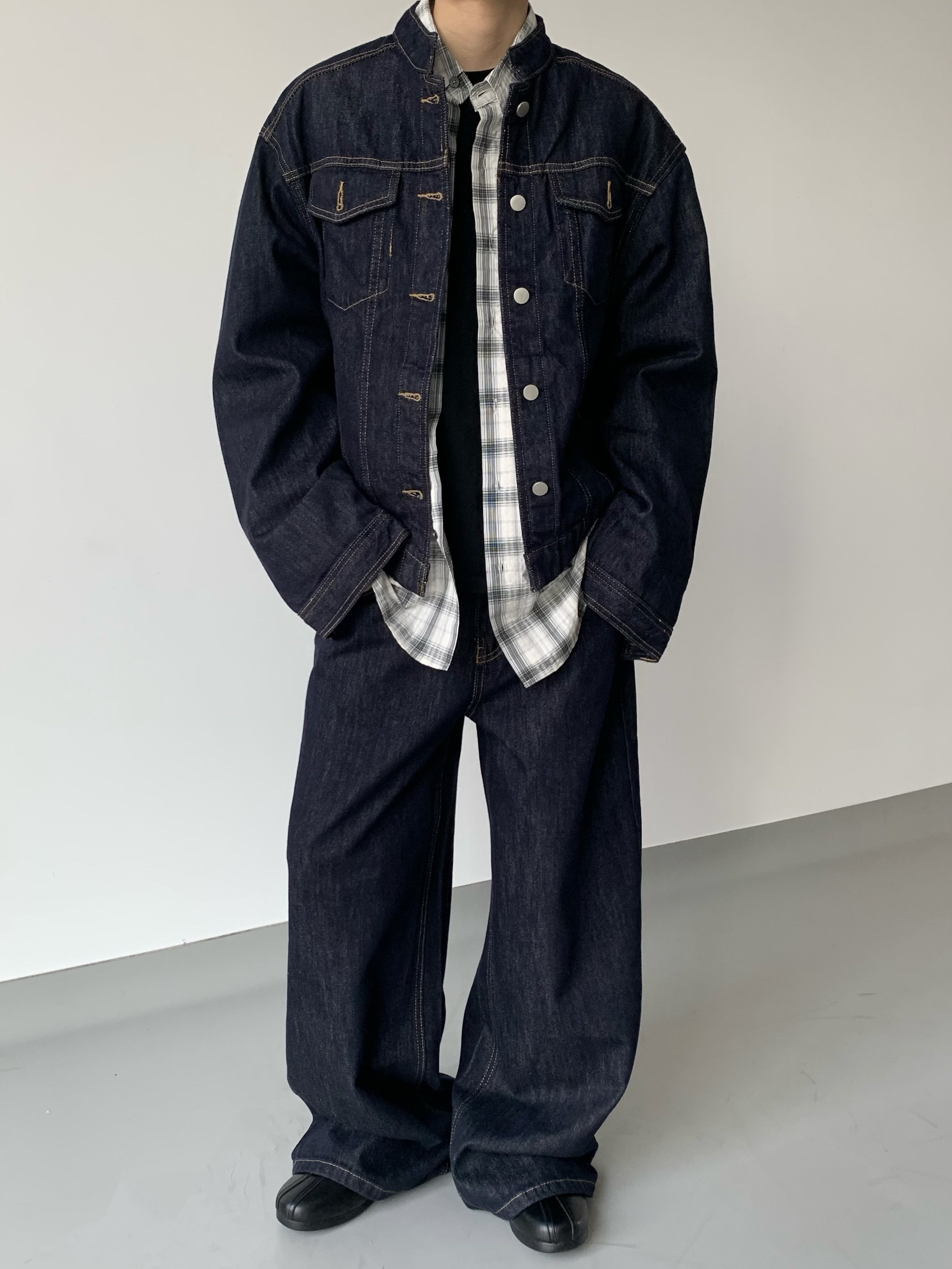 DENIM JACKET RAW WASH