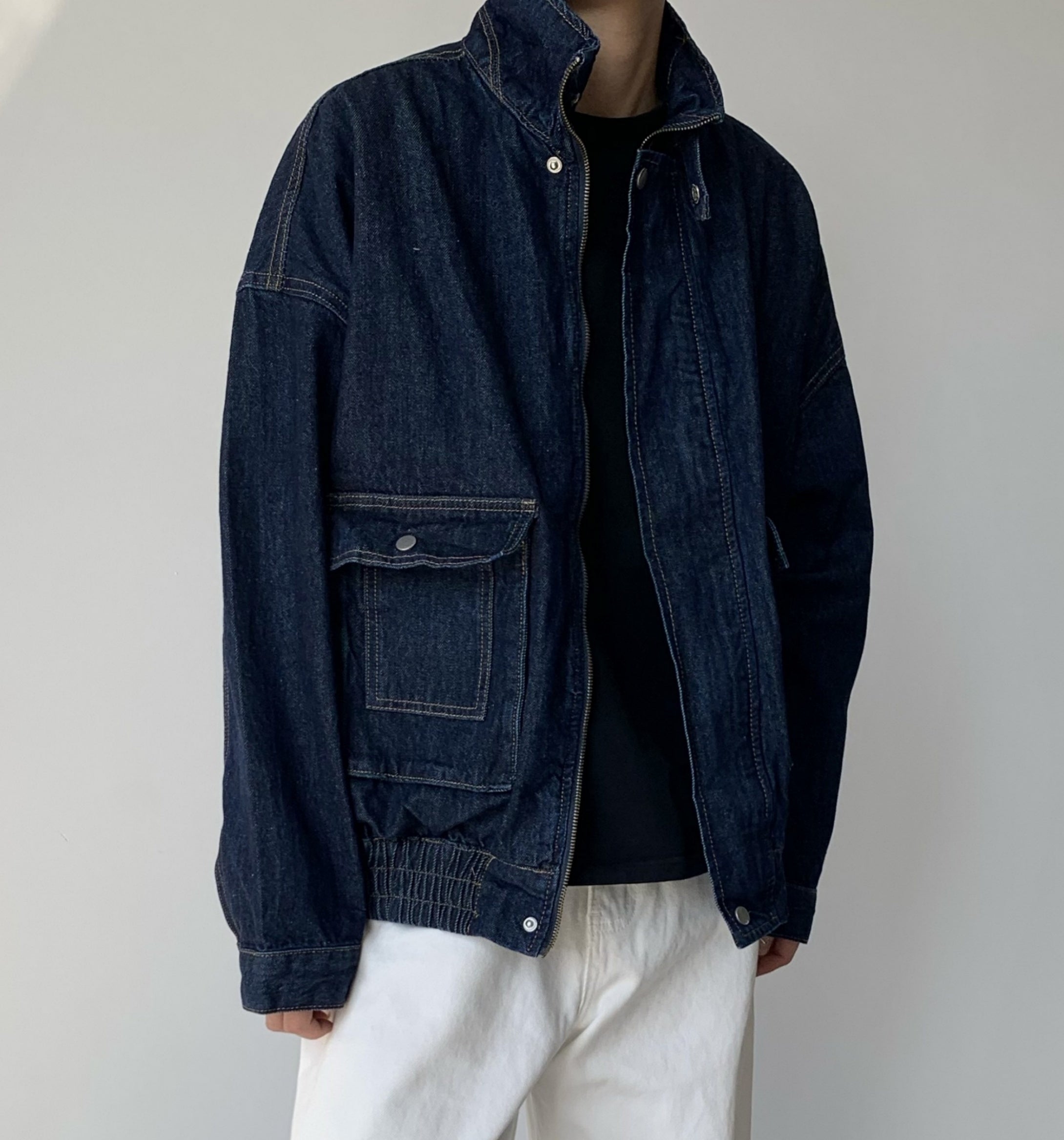 DENIM JACKET INDIGO WASH