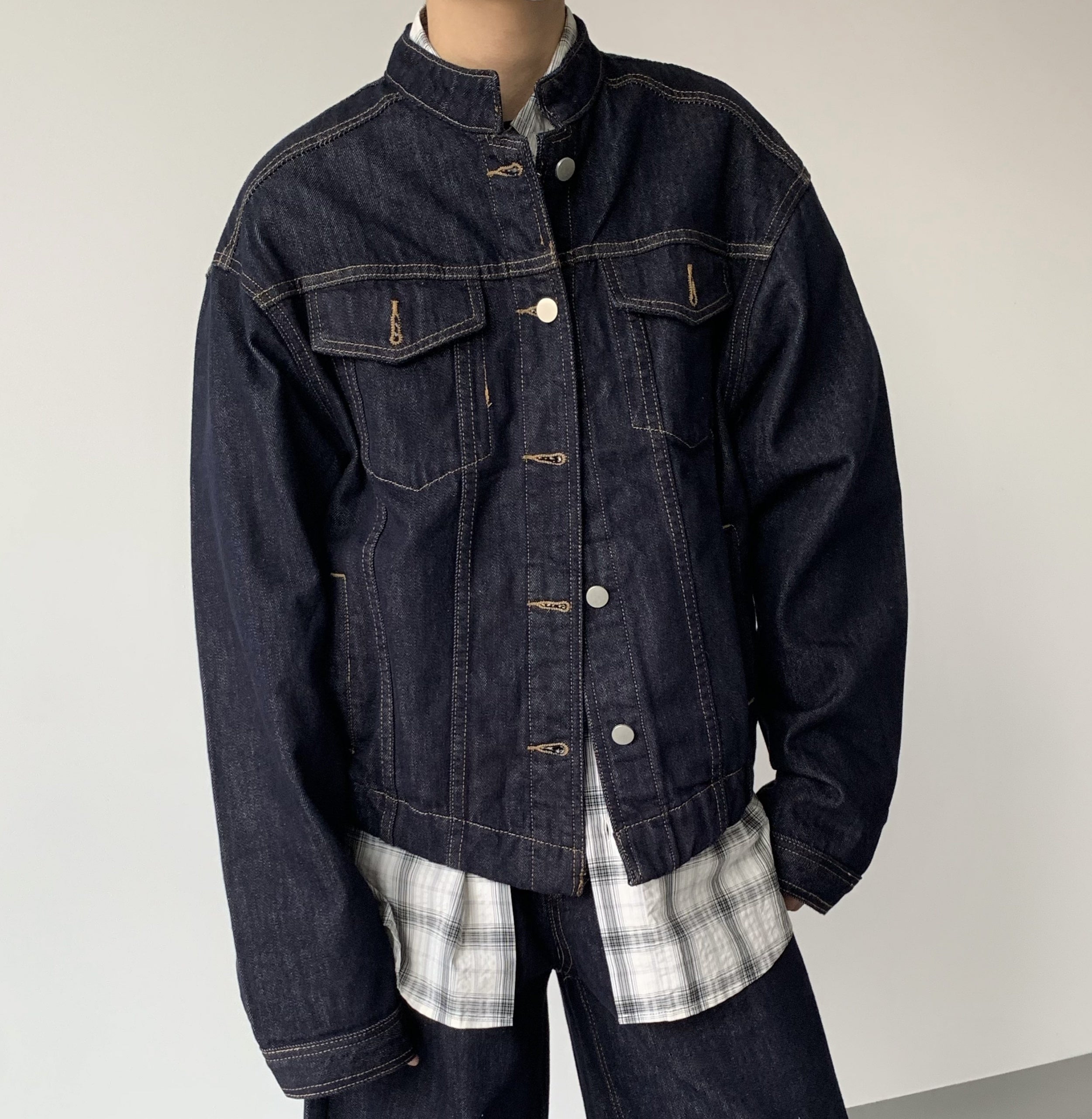 DENIM JACKET RAW WASH