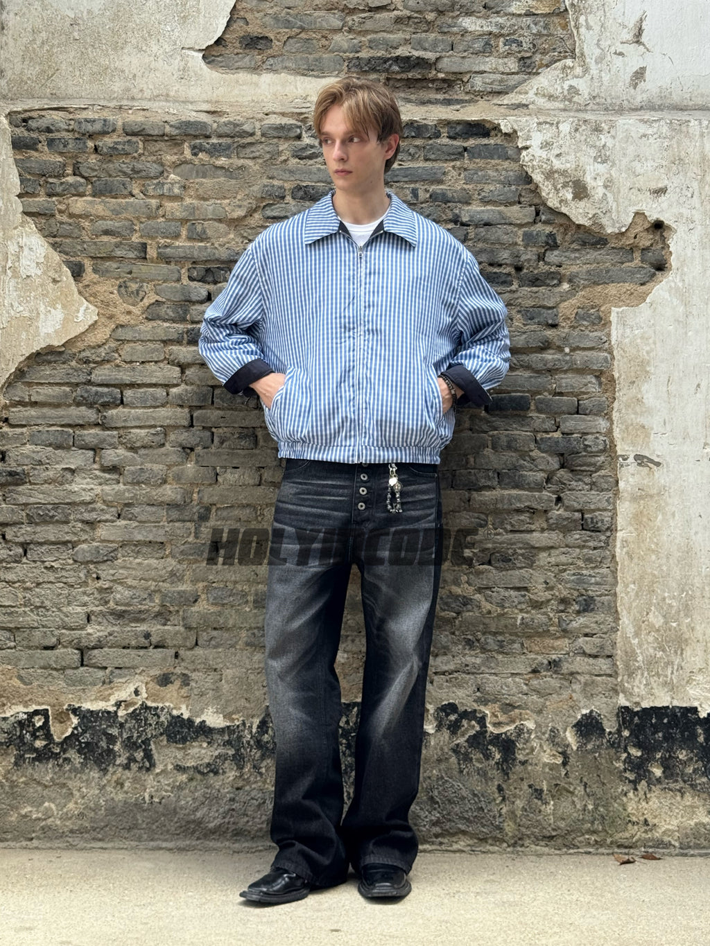 REVERSEABLE HARRINGTON JACKET