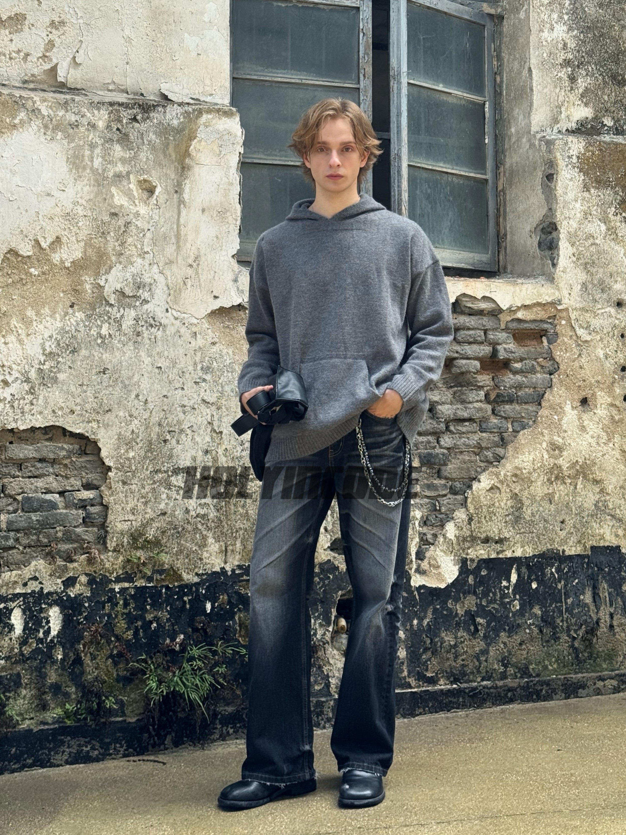MERINO WOOL HOODIE